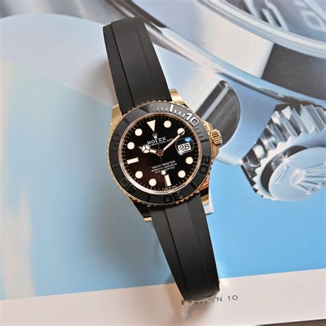 rolex yachtmaster 42 gold|Rolex yacht master 42 review.